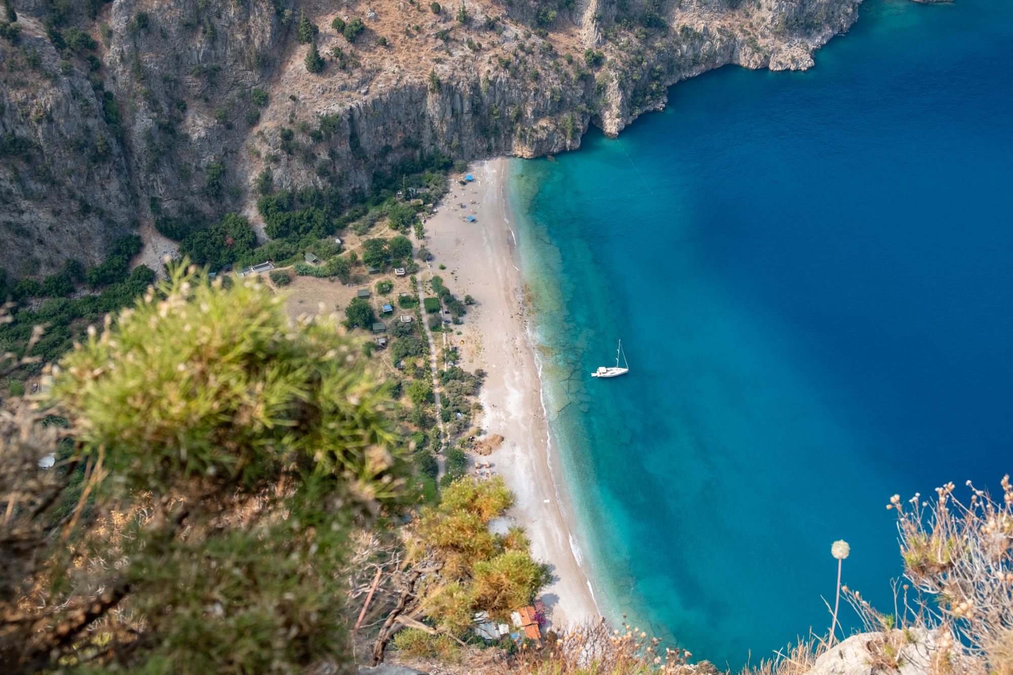 Butterfly Valley – a lost beach in Oludeniz