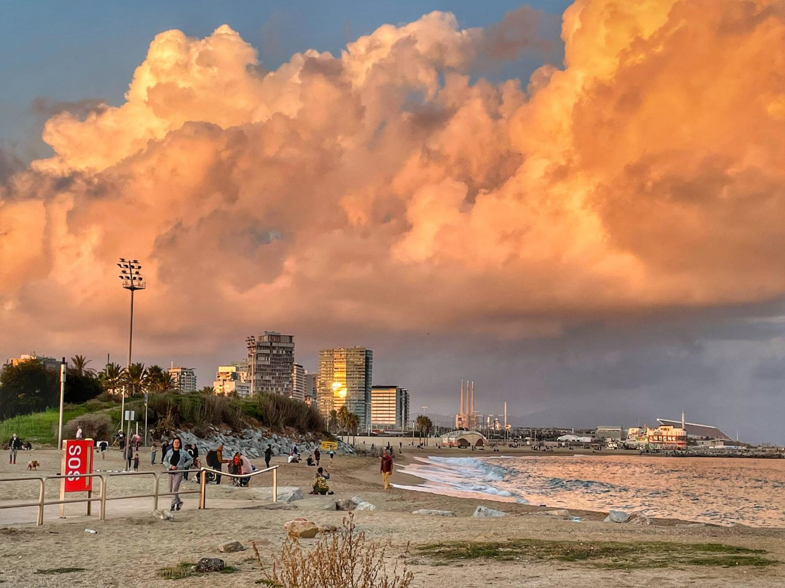 Barcelona in autumn