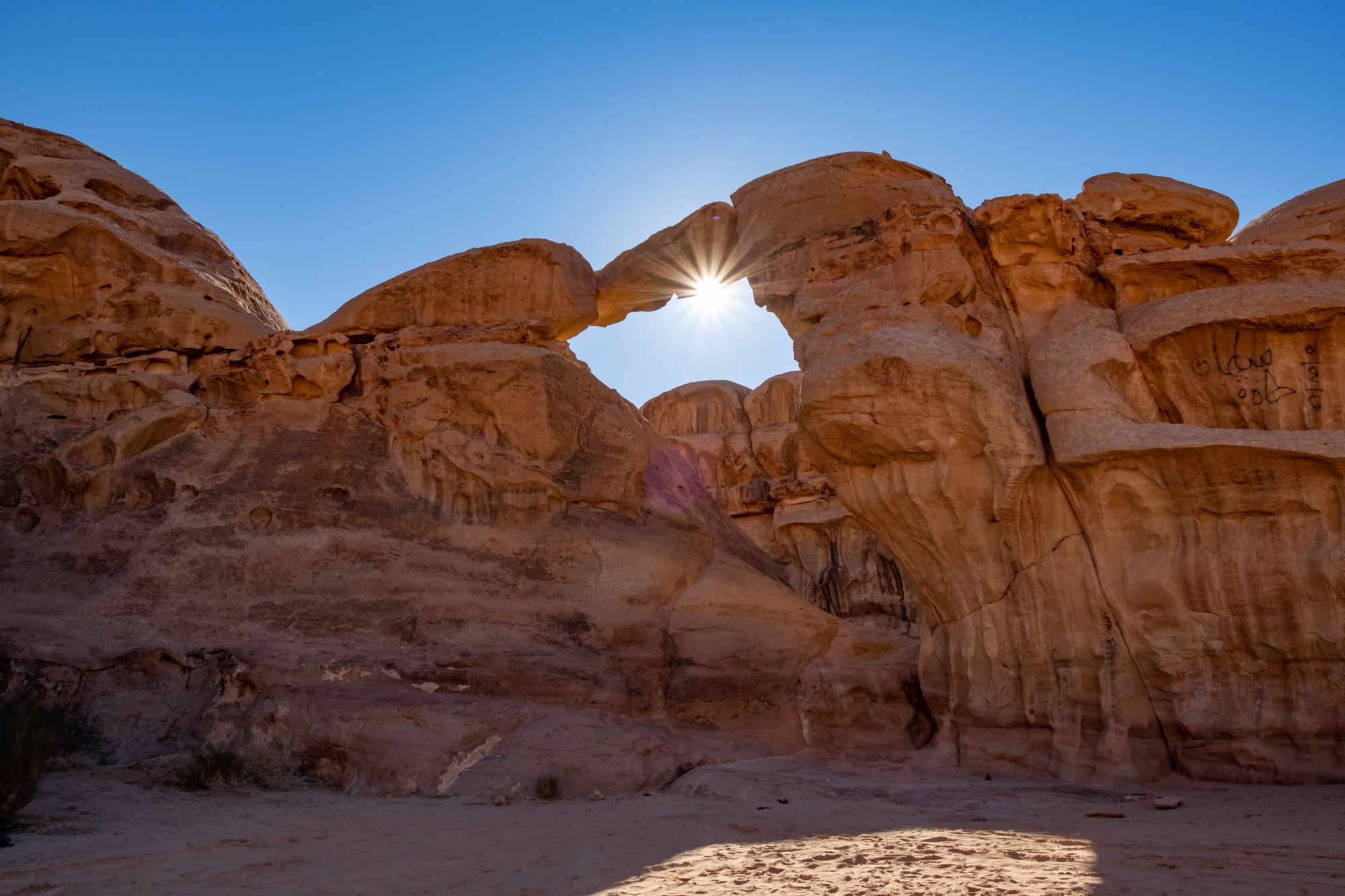 Route in Jordan for a one week 