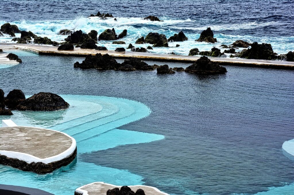 Natural pools in Madeira