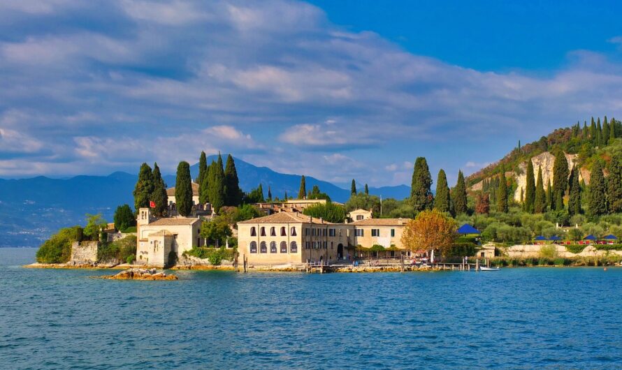 Summer vacation on European lakes