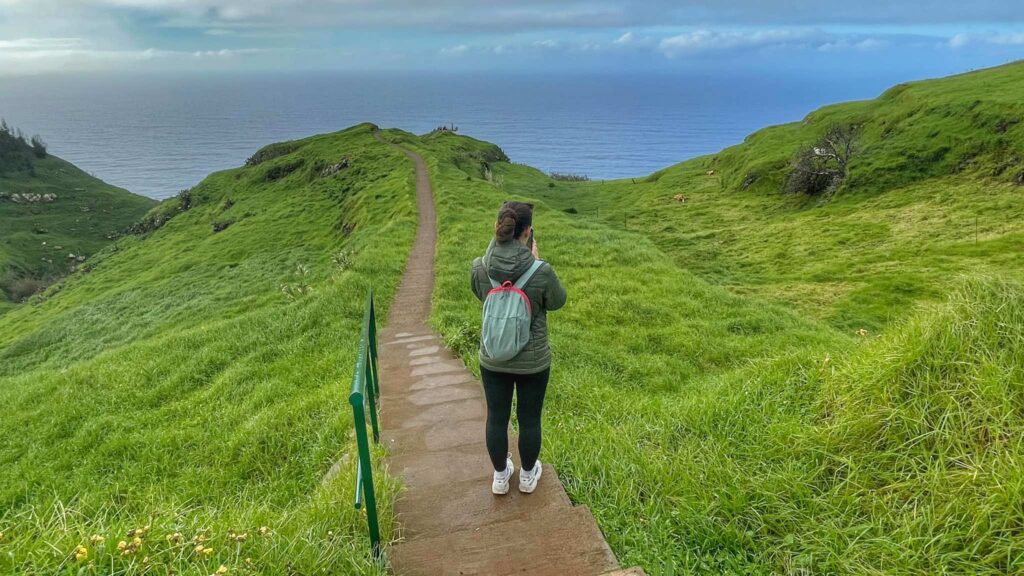 Scenic landscape near Achadas da Cruz