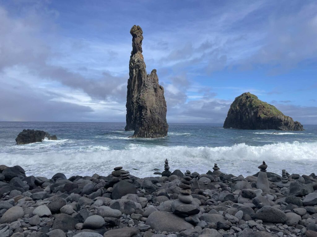 Coastal rock formations